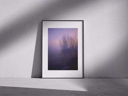 Caroline Schilling - BRUME DE LOIRE - Tirage pigmentaire sur, Antiek en Kunst, Kunst | Schilderijen | Modern