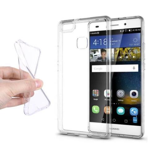 Huawei P8 Transparant Clear Case Cover Silicone TPU Hoesje, Télécoms, Téléphonie mobile | Housses, Coques & Façades | Marques Autre