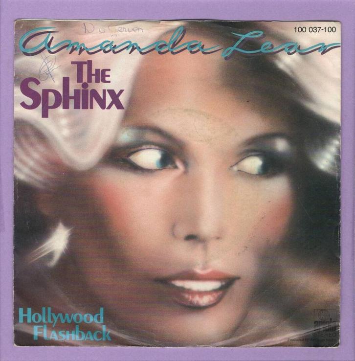Amanda Lear – The Sphinx / Hollywood Flashback (1-7-Vinyl-S, Cd's en Dvd's, Vinyl Singles, Ophalen of Verzenden