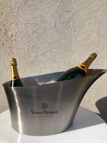 Rafraîchisseur à champagne (2) - Le set Veuve Clicquot «
