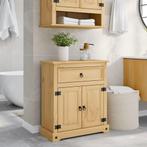 vidaXL Badkamerkast Corona 70x33x80 cm massief grenenhout, Huis en Inrichting, Badkamer | Badkamermeubels, Verzenden, Nieuw