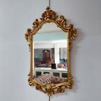 Wandspiegel- Vergulde spiegel in Lodewijk XV-stijl  - Hout,, Antiek en Kunst