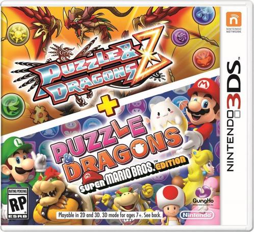 Puzzle en Dragons Z plus  Super Mario Bros Edition (Nintendo, Consoles de jeu & Jeux vidéo, Jeux | Nintendo 2DS & 3DS, Enlèvement ou Envoi