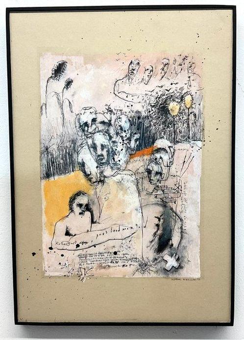 Nikke Naeme - Always Saw It Differently, Antiek en Kunst, Kunst | Schilderijen | Modern