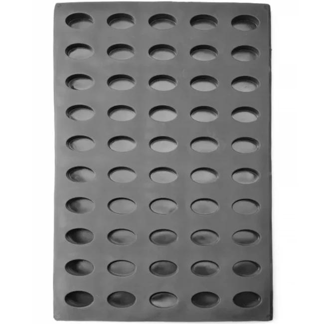 Bakvorm | Siliconen | Cap. 50 Ovale Taartjes |, Zakelijke goederen, Horeca | Keukenapparatuur, Nieuw in verpakking, Verzenden