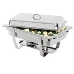 Milan chafing dish 9L | Met 24 stuks brandpasta gel |, Verzenden, Nieuw in verpakking