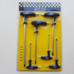 Torx set / Inbus set 6 delig, Fietsen en Brommers, Fietsaccessoires | Fietsgereedschap, Nieuw, Verzenden