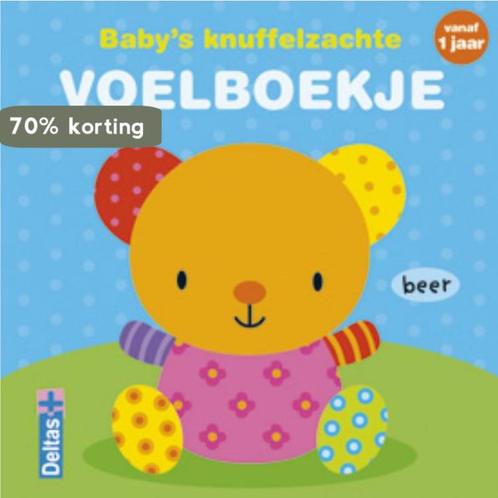 Babys knuffelzachte voelboekje / Deltas plus 9789044727975, Boeken, Kinderboeken | Baby's en Peuters, Gelezen, Verzenden