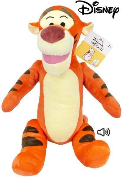 Sambro Winnie the Pooh Pluche-Tigger with Sound 33CM, Kinderen en Baby's, Speelgoed | Knuffels en Pluche, Ophalen of Verzenden