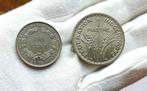 Frans Indochina. 50 Cents 1946 & 1 Piastre 1947 (lot of 2, Postzegels en Munten