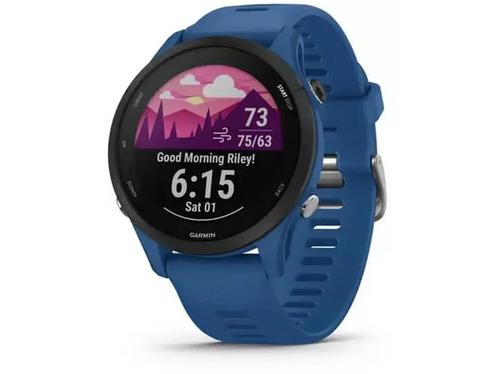 Garmin Forerunner 255 (Blauw), Handtassen en Accessoires, Smartwatches, Zo goed als nieuw, Verzenden