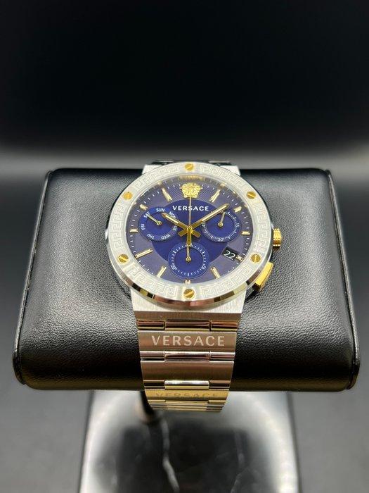 Versace - Greca - Zonder Minimumprijs - VEZ900221 - Heren -, Handtassen en Accessoires, Horloges | Heren