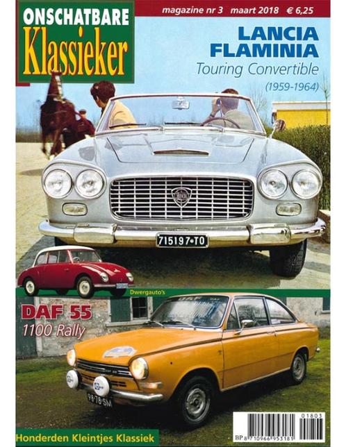 2018 ONSCHATBARE KLASSIEKER MAGAZINE 03 NEDERLANDS, Livres, Autos | Brochures & Magazines