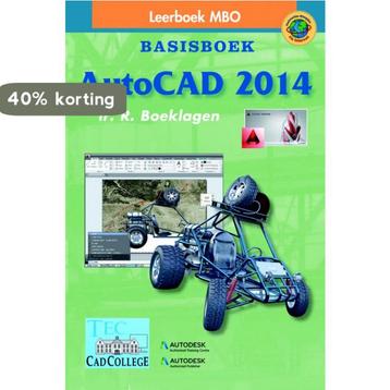 AutoCAD 2014 mbo Basisboek 9789072487858 R. Boeklagen, Verzenden, R. Boeklagen