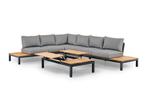 Suns Memphis loungeset XL light antracite  (zonder tafel) -, Nieuw