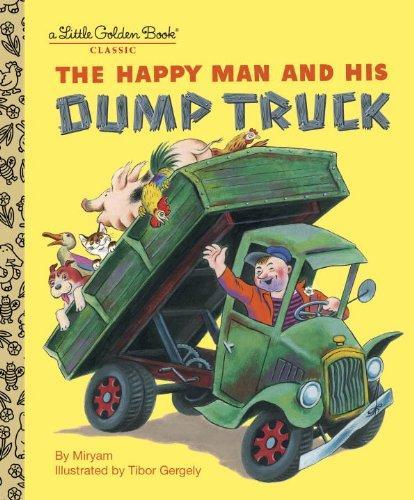 The Happy Man and His Dump Truck (Little Golden Book), Tibo, Boeken, Overige Boeken, Zo goed als nieuw, Verzenden