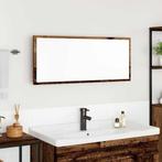 vidaXL Badkamerspiegel Oude hout Bewerkt hout, Glas 90 x 8.5, Verzenden, Nieuw