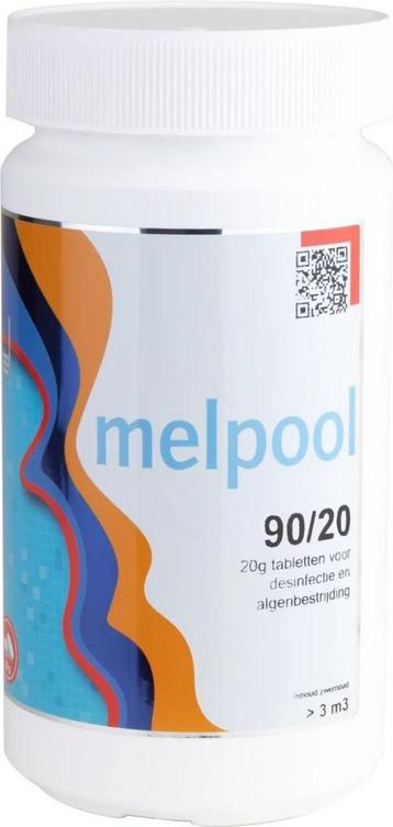 Melpool 90/20 Chloortabletten 741100 (1kg) beschikbaar voor biedingen