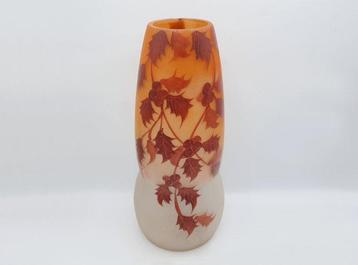 Verrerie de Leune - Vaas - Glas - Emaille decoratie met