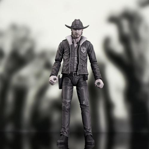 The Walking Dead Action Figure Rick Grimes 18 cm, Verzamelen, Film en Tv, Ophalen of Verzenden