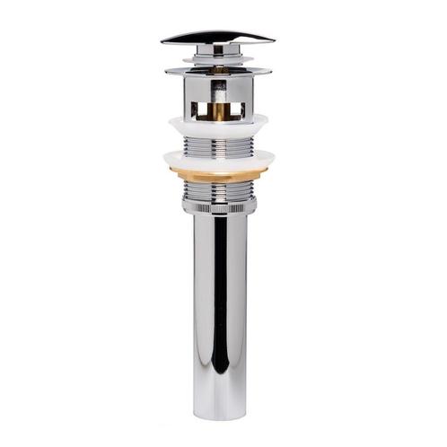 Afvoerplug Chroom Pop up Plug voor Wastafel Overloop, Doe-het-zelf en Bouw, Sanitair, Nieuw, Verzenden