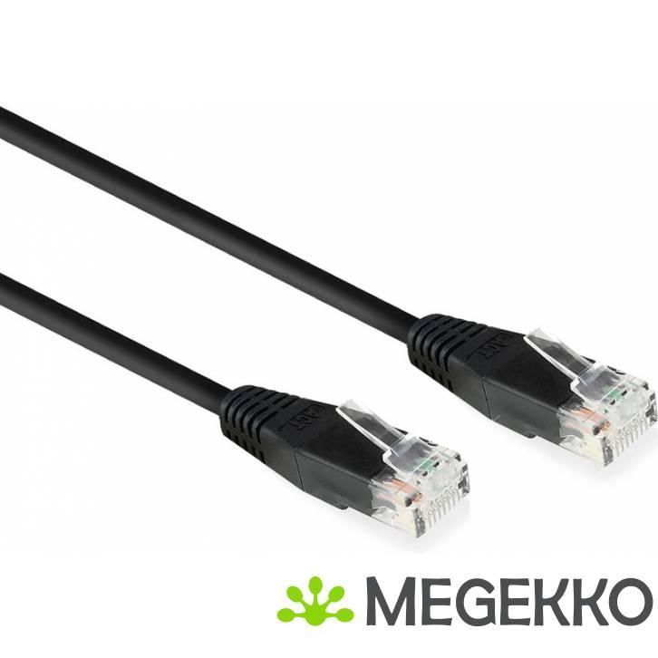 ACT Zwart 10,0 meter U/UTP CAT6 patchkabel met RJ45, Informatique & Logiciels, Ordinateurs & Logiciels Autre, Envoi