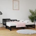 vidaXL Slaapbank uitschuifbaar 2x(80x200) cm massief, Verzenden, Nieuw