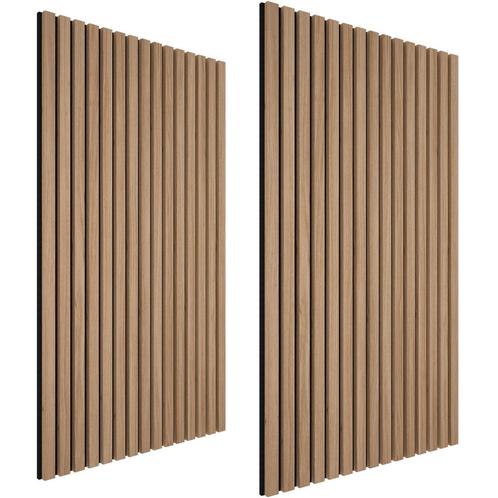 tectake Akoestische panelen Sonic Wall houtlook - licht eike, Huis en Inrichting, Bureaus, Verzenden