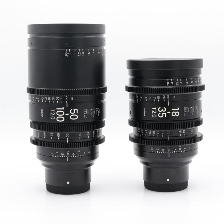 Sigma 18-35mm T2 + 50-100mm T2 Sony FE (Metric) + Sigma, Audio, Tv en Foto, Foto | Lenzen en Objectieven, Ophalen of Verzenden