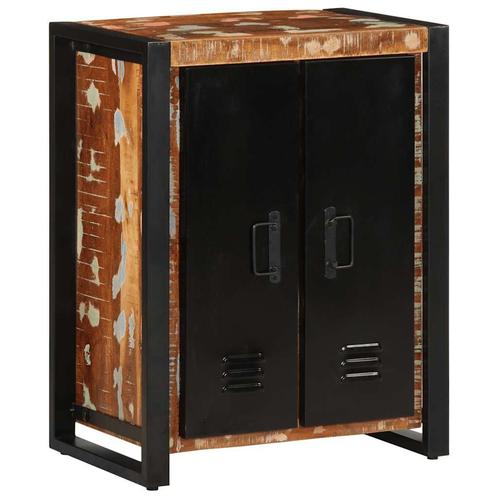 vidaXL Dressoir 55x35x70 cm massief gerecycled hout, Huis en Inrichting, Kasten | Dressoirs, Nieuw, Verzenden