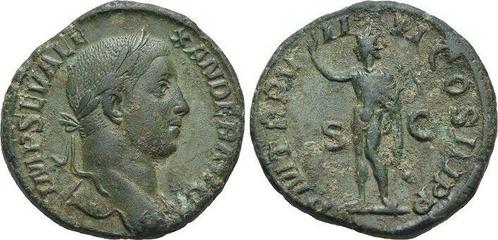 Bronze 222-235 n Chr Rom Severus Alexander 222-235 n Chr, Postzegels en Munten, Munten en Bankbiljetten | Verzamelingen, Verzenden