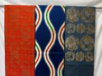 Fukuro OBI Japanse kimono gordel band set van 3 - Zijde -, Antiek en Kunst