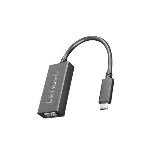 Lenovo 4X90M42956 USB-C naar VGA grafische adapter zwart, Computers en Software, Pc- en Netwerkkabels, Nieuw, Ophalen of Verzenden