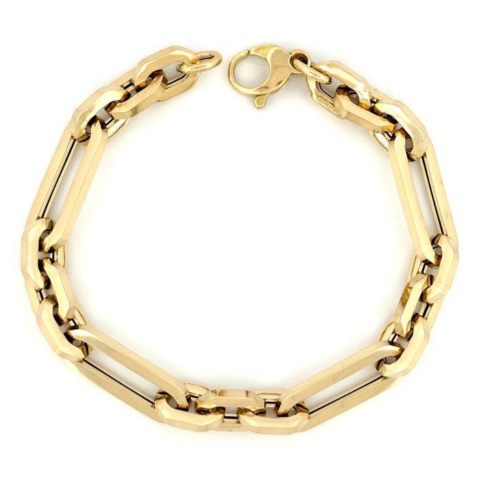 Handmade - Armband - 8.3 g - 18 karaat Geel goud, Handtassen en Accessoires, Armbanden