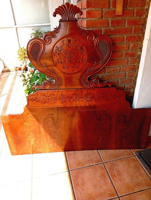 Bed - hard hout, Antiek en Kunst, Antiek | Overige Antiek
