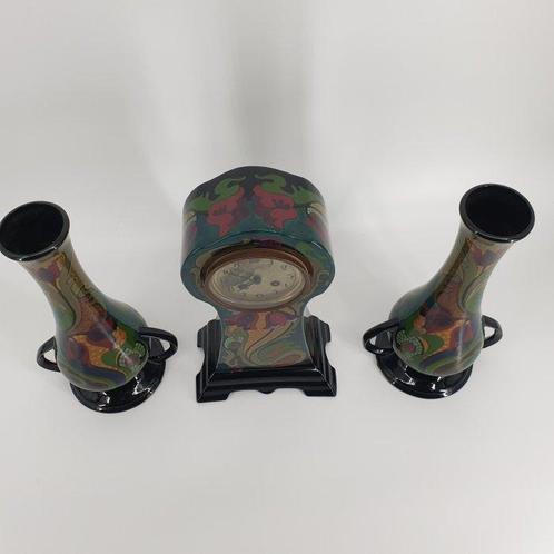 Klok (3) - Plateelbakkerij Zuid-Holland - Art Nouveau, Antiek en Kunst, Antiek | Glaswerk en Kristal