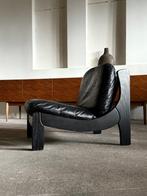 Fauteuil - Leder, Spar, Antiek en Kunst