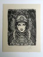 Shepard Fairey (OBEY) (1970) - Peace Goddess Letterpress