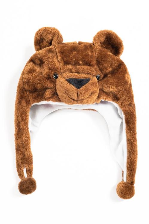 Muts Flappen Bruine Beer Laplander met Oortjes Beren Beertje, Kinderen en Baby's, Kinderkleding | Petten en Hoeden, Nieuw, Ophalen of Verzenden
