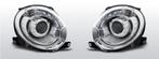 Carnamics Koplampen | Fiat 500 07-15 3-d |  chroom, Auto-onderdelen, Verzenden, Nieuw