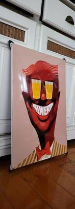 Frans Mettes - Emaille reclamebord van Charlie Heineken -