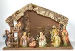 Decoratief ornament - handgeschilderd - oude nativityscene