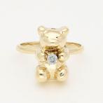 Ring - 14 karaat Geel goud Diamant (Natuurlijk) - Beer