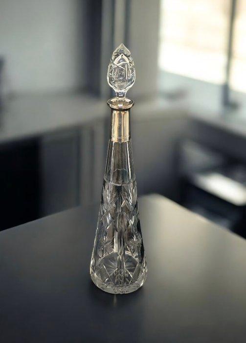 Val Saint Lambert - Karaf - Kristal - Carafe Minerva arg.950, Antiek en Kunst, Antiek | Glaswerk en Kristal