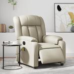 vidaXL Massagestoel verstelbaar elektrisch kunstleer, Huis en Inrichting, Fauteuils, Verzenden, Nieuw