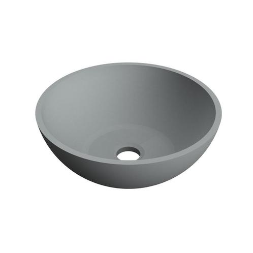 Waskom Arcqua Prince Opbouw 38x14 cm Rond Mat Beton, Doe-het-zelf en Bouw, Sanitair, Overige typen, Nieuw, Ophalen of Verzenden