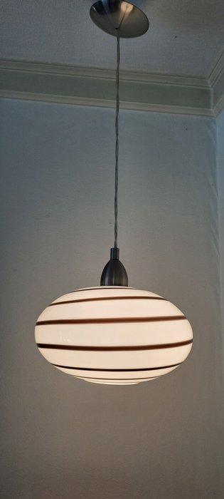 Eglo - Lampe - Opaline - lampe suspendue vintage, Antiek en Kunst, Antiek | Verlichting
