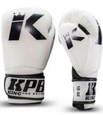 King Pro Boxing PRO/BGL-VX2 Bokshandschoenen Wit Zwart, Sports & Fitness, Boxe, Verzenden