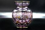 Vienna - Art Deco Enamelled Glass Vase 1920 - Vase - Verre, Antiek en Kunst