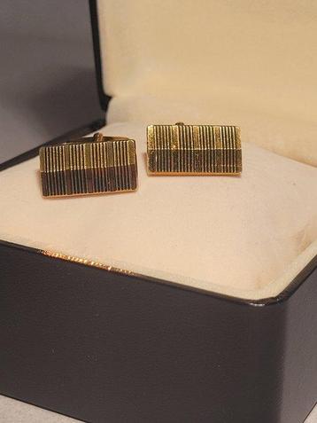 Boutons de manchette - 14 carats Or jaune - boutons de